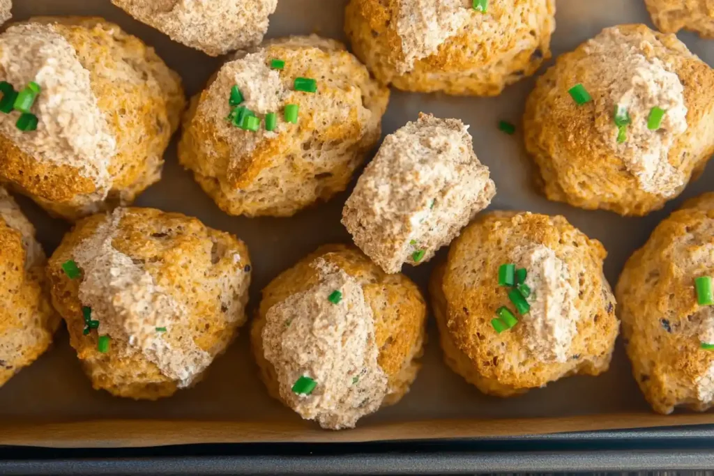 Shaped pumpkin scones, ready for the oven.